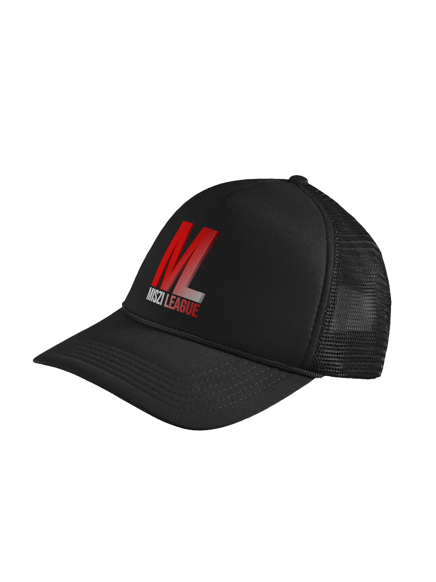Miszi League VI Gradient Trucker Hat with text product image (8)