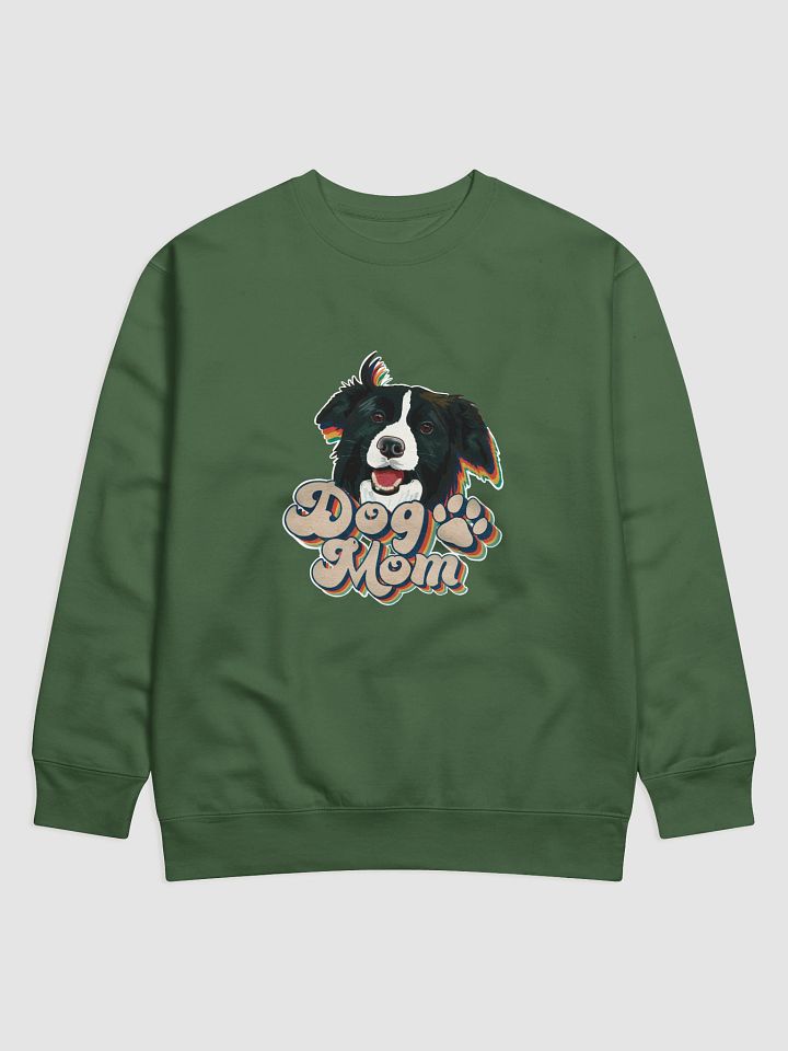 Border Collie Dog Mom Sweatshirt All colors Large print product image (26)