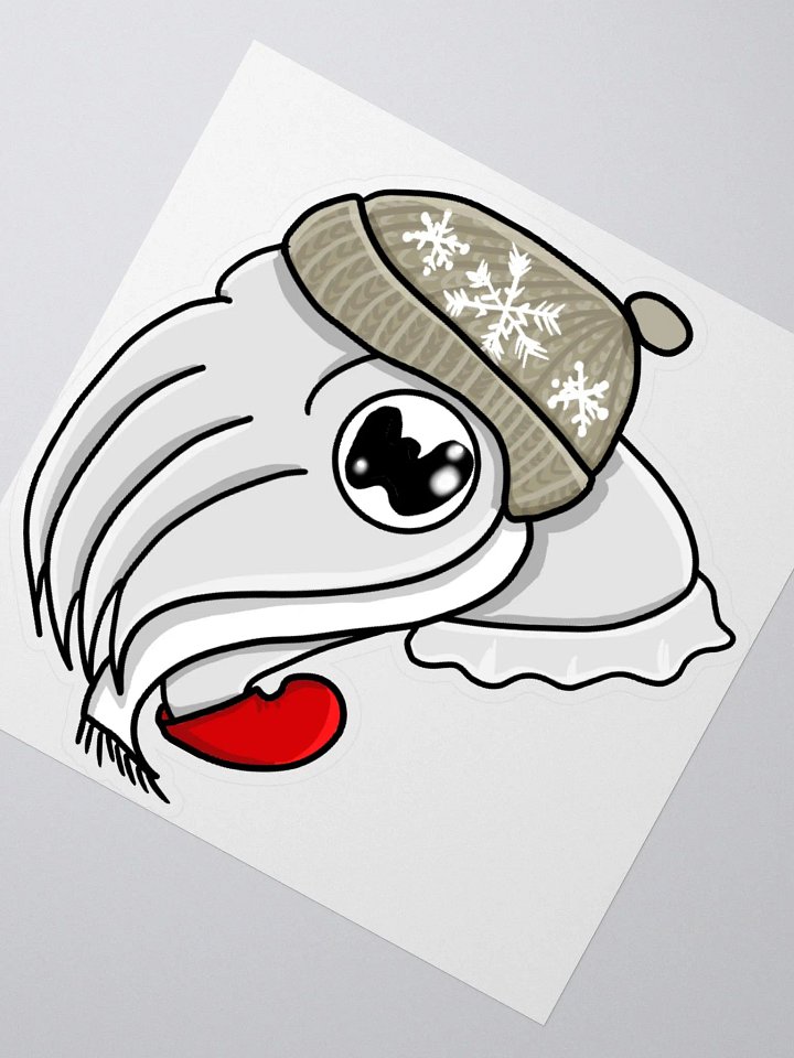 Winter Cuttlefish Sticker product image (2)