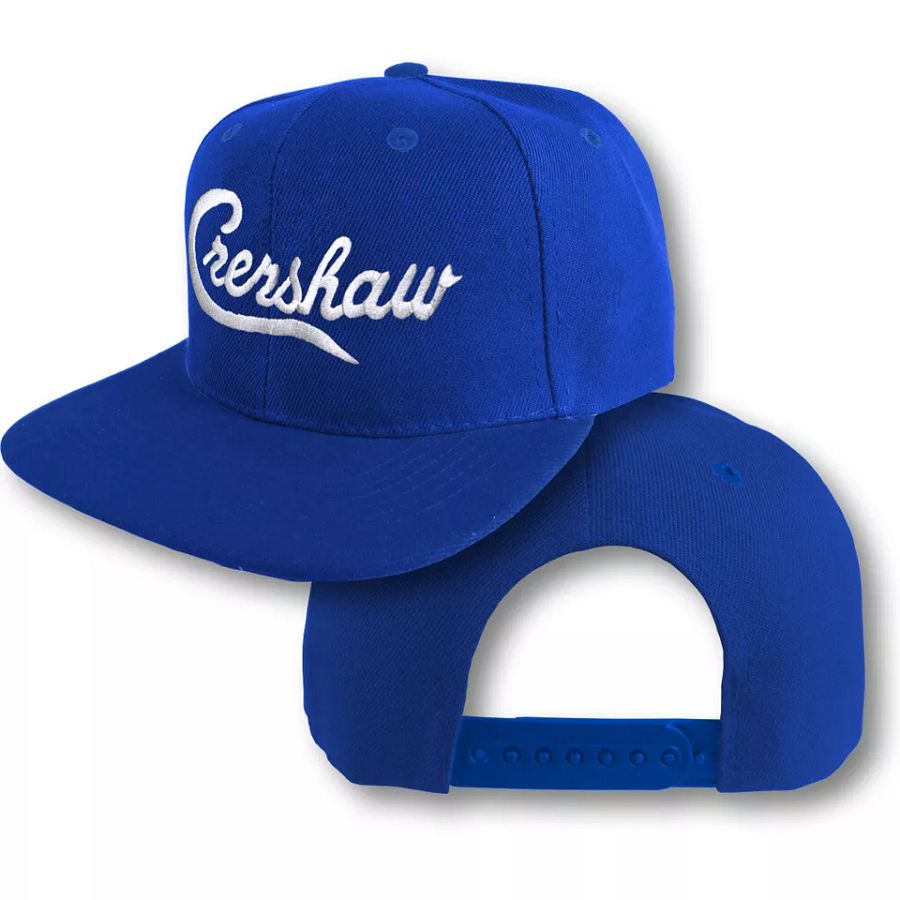 Straight Outta Crenshaw Cap Snap Back Hat Rap Hip Hop Urban Men LA Embroidered product image (4)