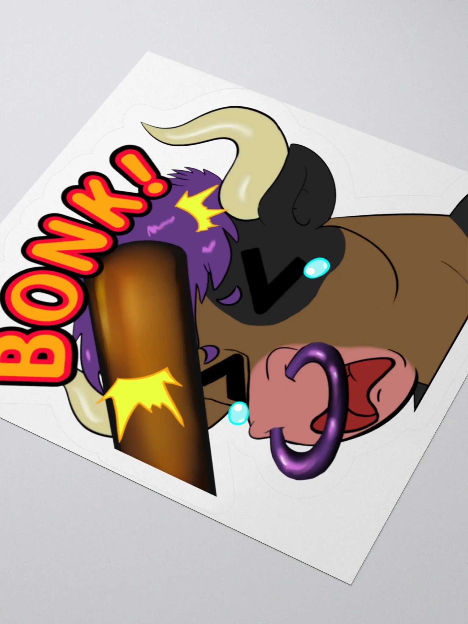 Yuuma Bonk Emote Sticker product image (3)