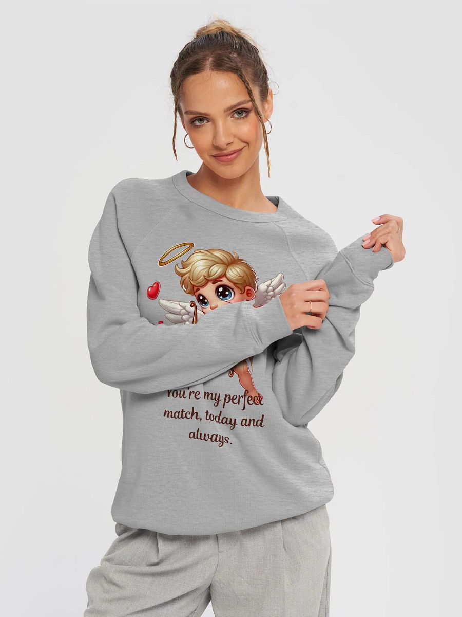 Cupid's Perfect Match Raglan Sweatshirt product image (3)