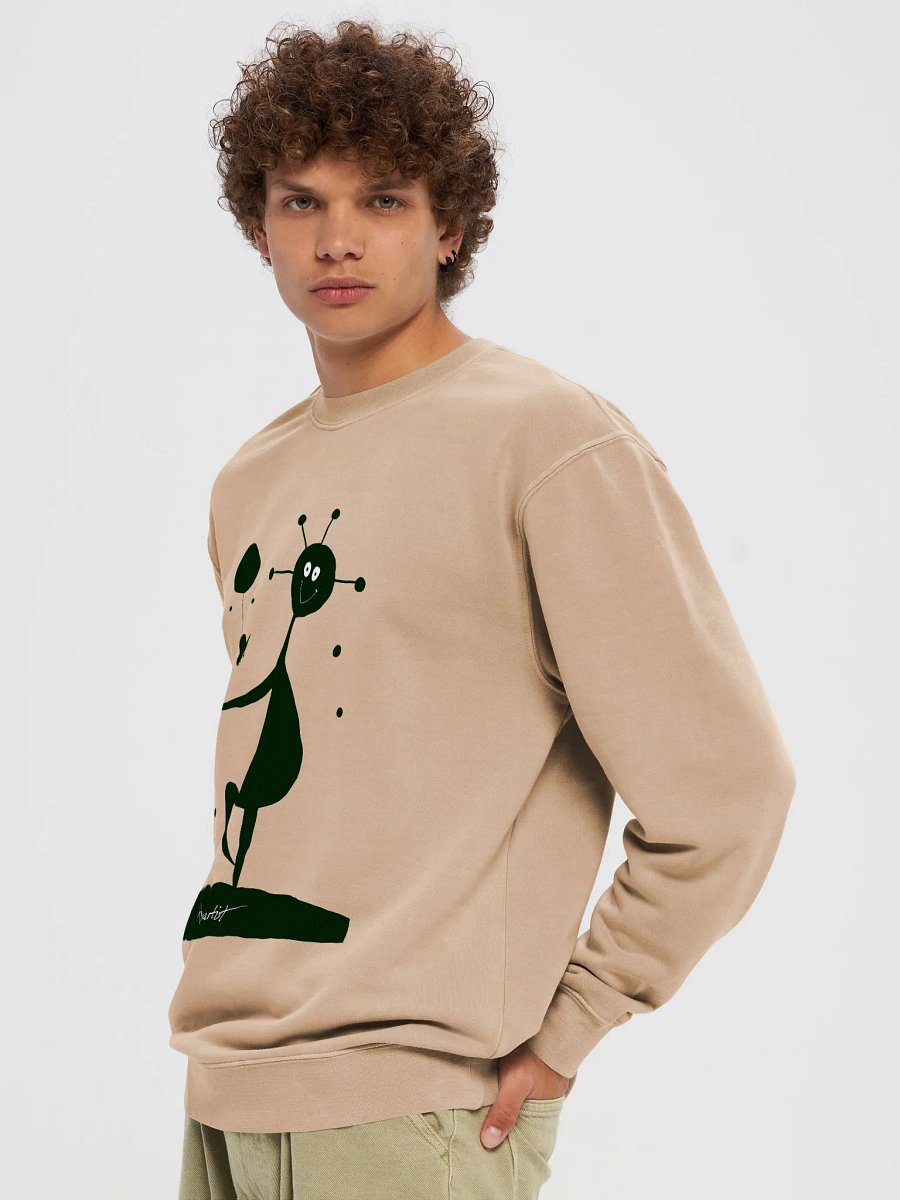 Independent Trading Co. Unisex Midweight Pigment Dyed Sweatshirt product image (74)