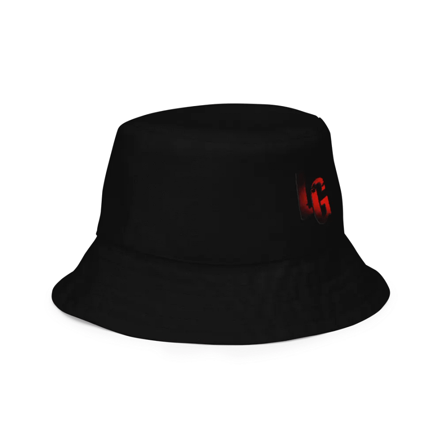 Reversible Black/Blood Paradise Bucket Hat product image (4)