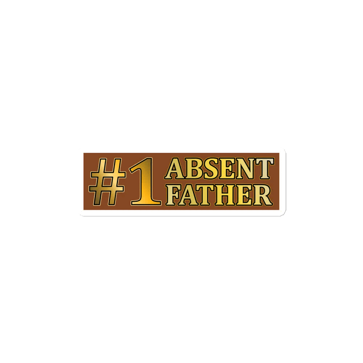 #1 Absent Father Magnet product image (2)