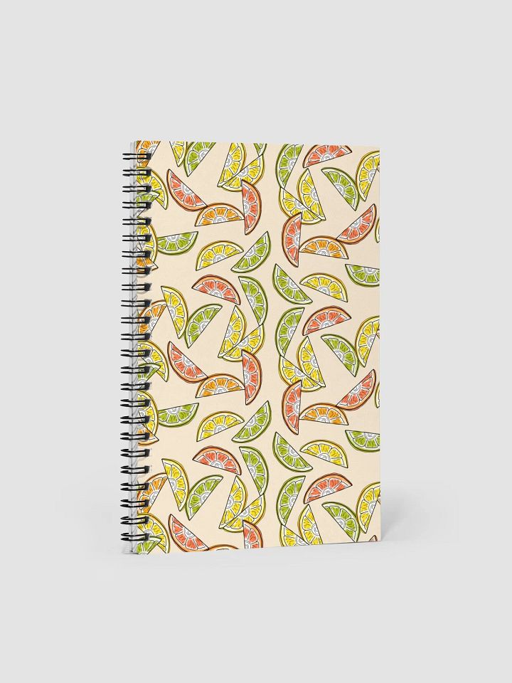 Citrus Pattern Notebook product image (1)