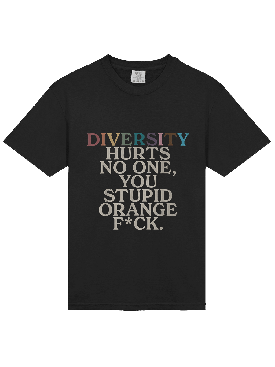 Diversity Hurts No One You Stupid Orange Fuck Shirt product image (2)