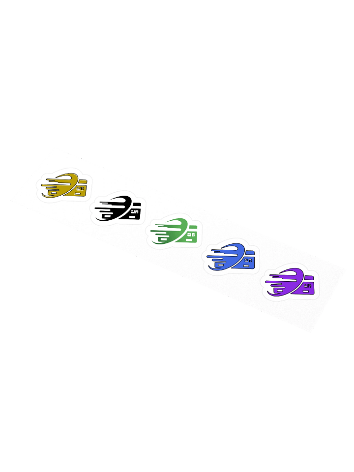 SunnyMoney Logo Sticker Pack (5-Color Set) product image (1)