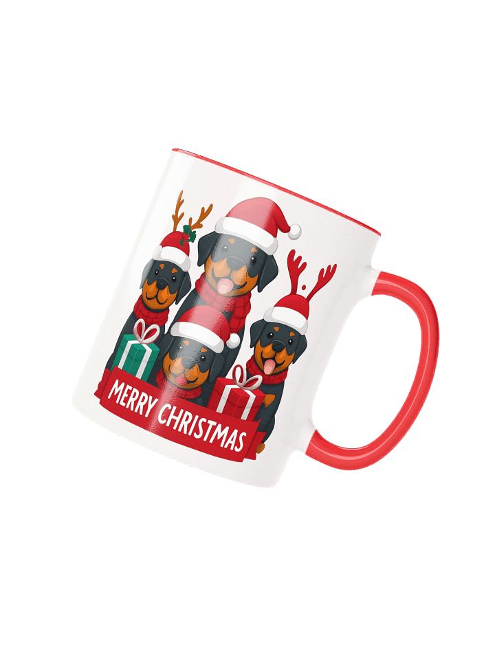 Rottweiler Santa Paws Ceramic Christmas Mug product image (12)