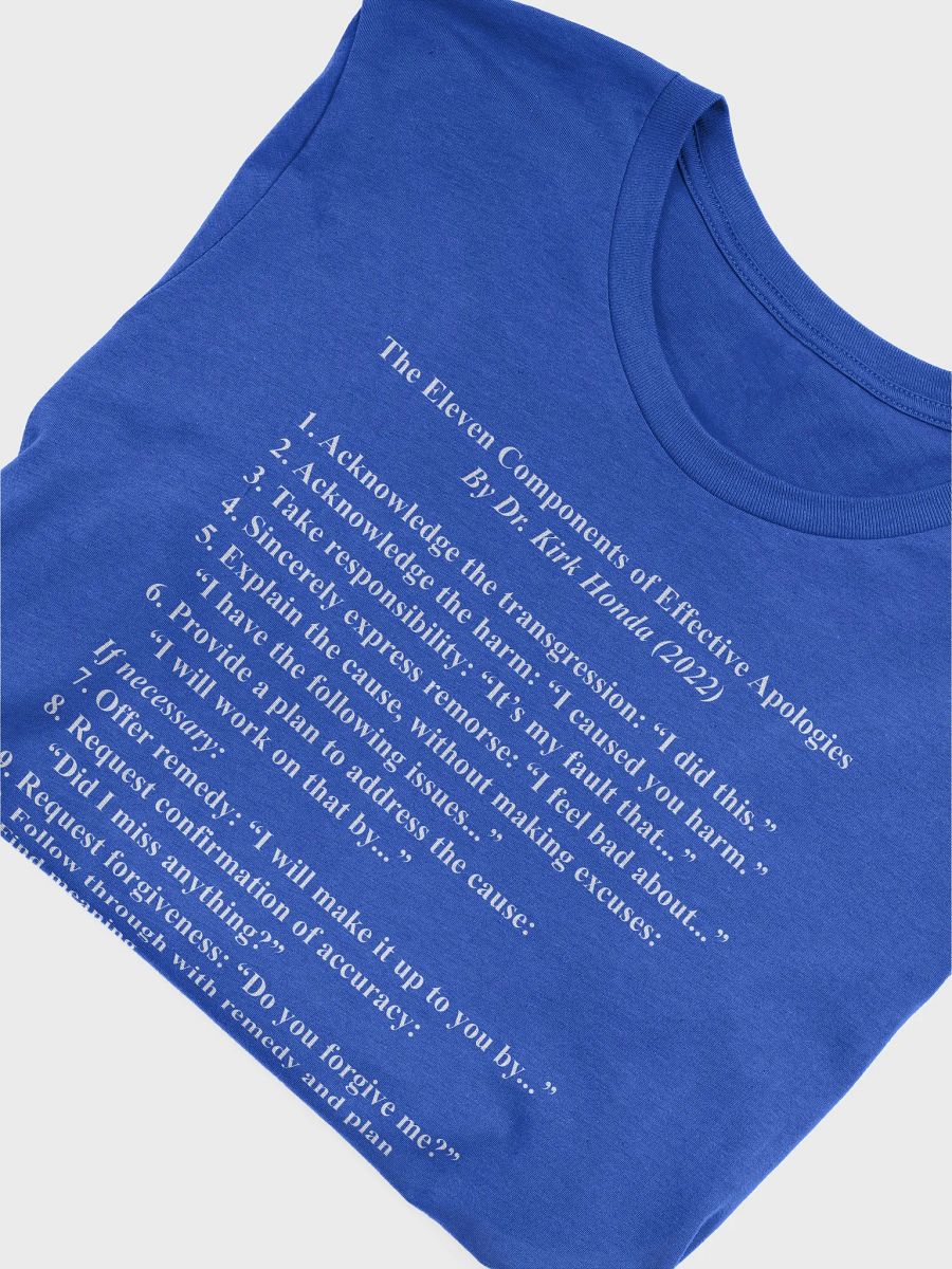 Effective Apologies - T-Shirt product image (8)