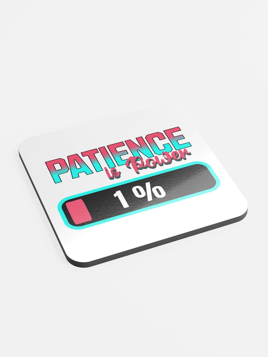 Patience Is Power 1% Coaster Set product image (2)