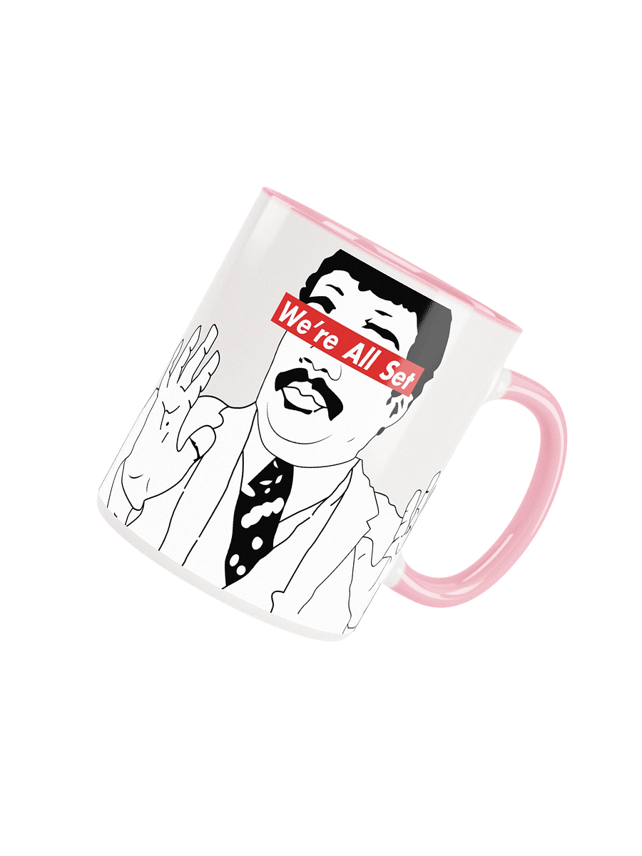 All Set Pink Ceramic Mug product image (4)