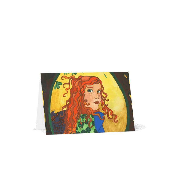 Goddess Brigid Blank Greeting Card product image (1)