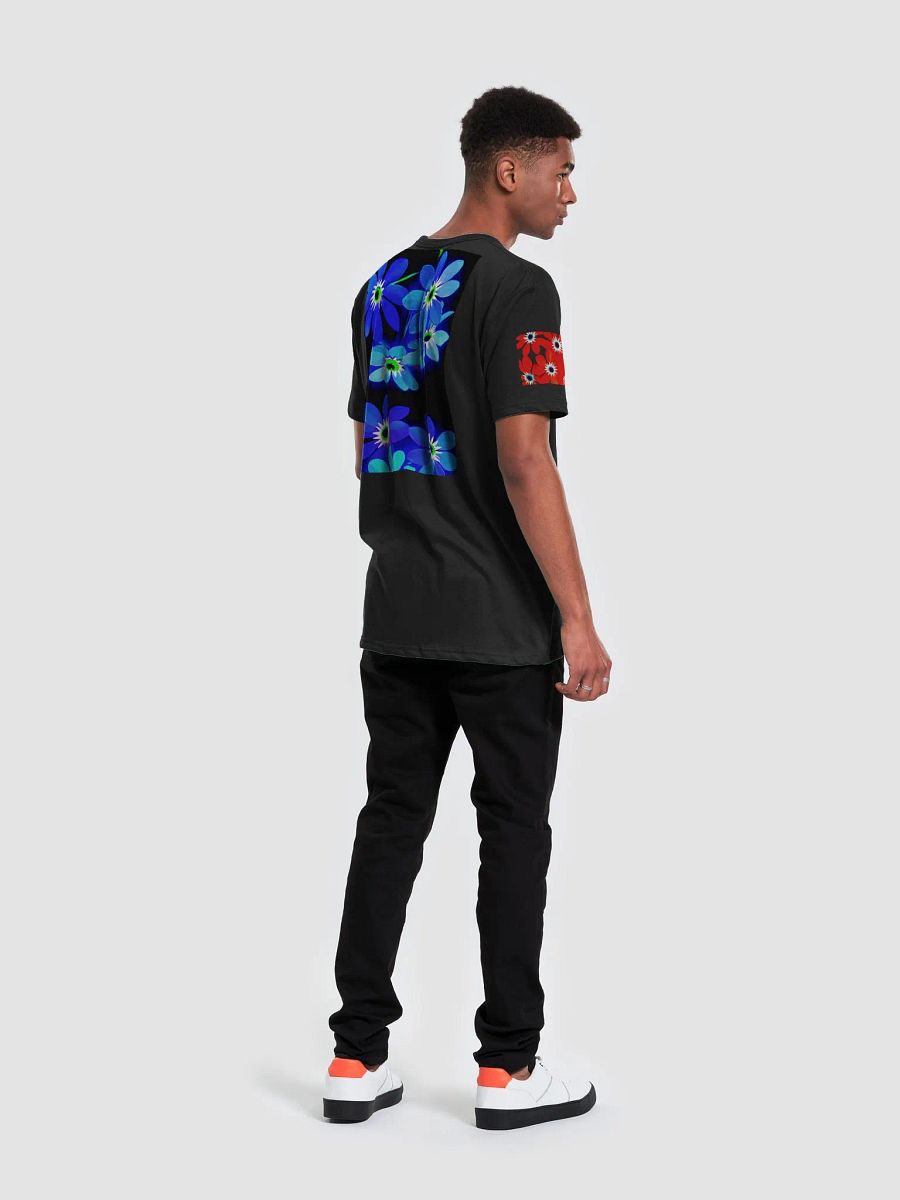Pixelated Floral Bliss T-Shirt product image (6)