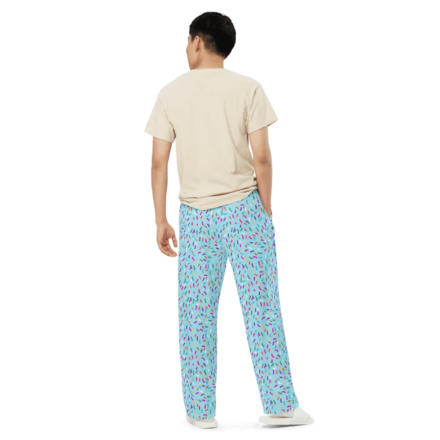 Blue Sprinkle Wide Pant product image (5)