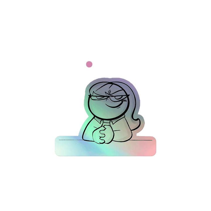 Business Indy Holographic Sticker product image (1)