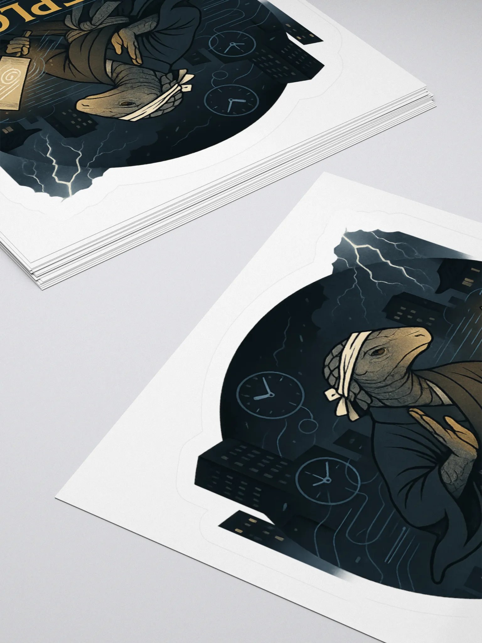 Replo Midnight Courier Sticker product image (11)