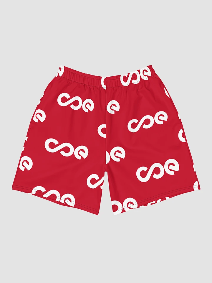 BRAND NEW - COE - Gym Shorts Red And White product image (1)