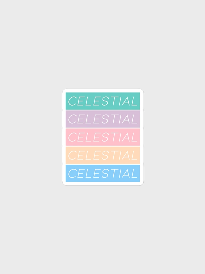 [TheStayAtHomeAstronaut] Celestial Bubble-free stickers product image (1)