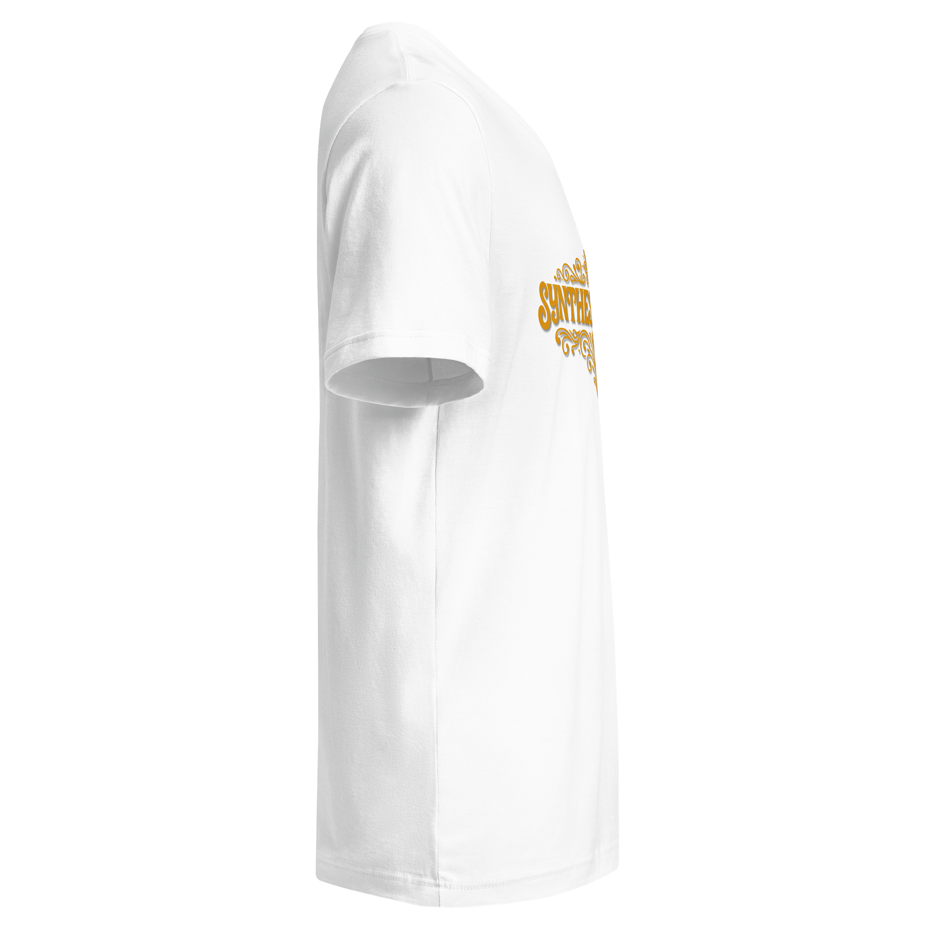Synthesizer Guru T-Shirt V-Neck White product image (6)