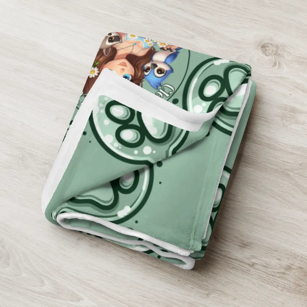 Paw Emote Throw Blanket product image (6)