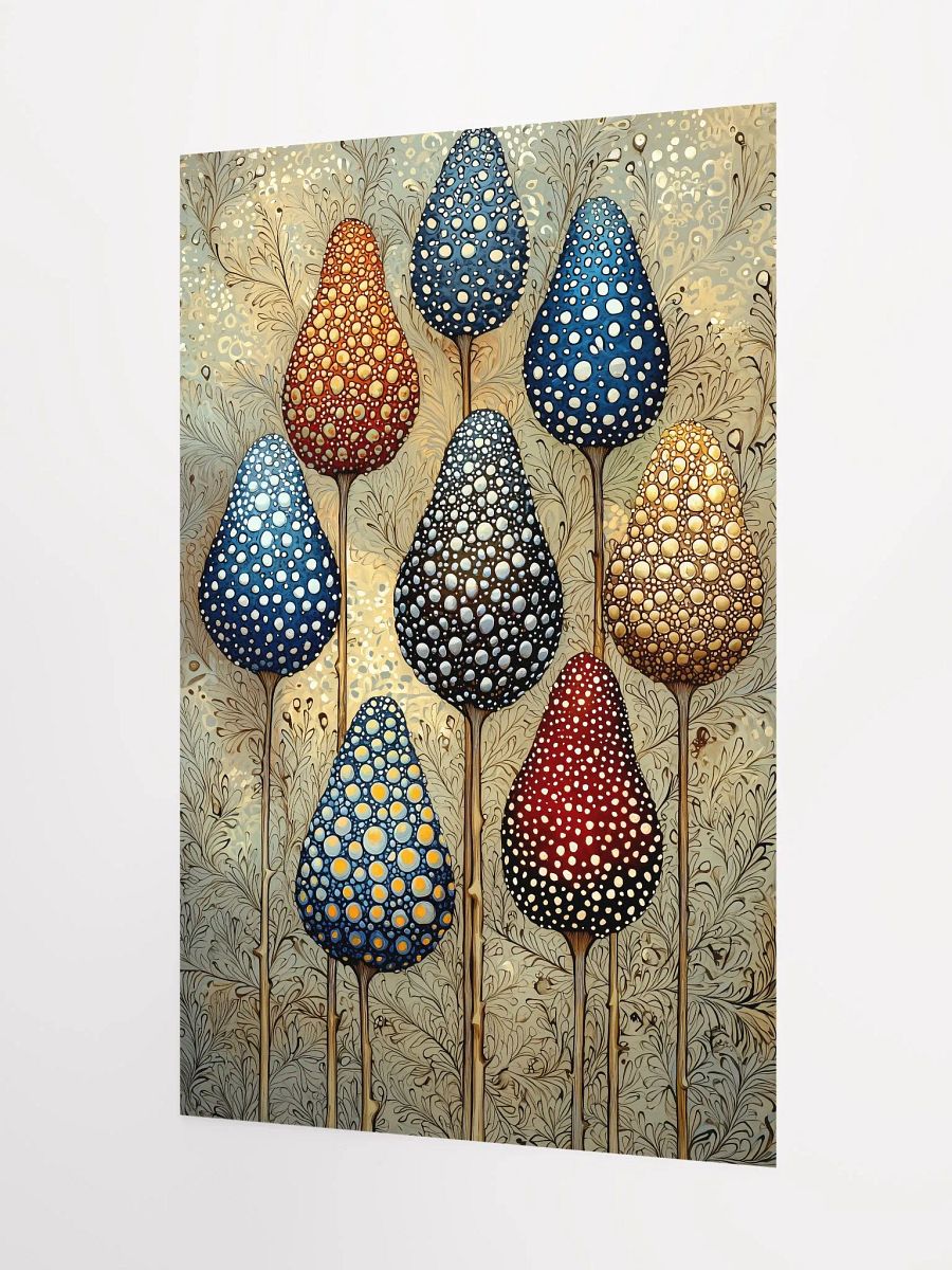 Celestial Pods: Dreamy Poster of Mystical Forest Fruits product image (3)