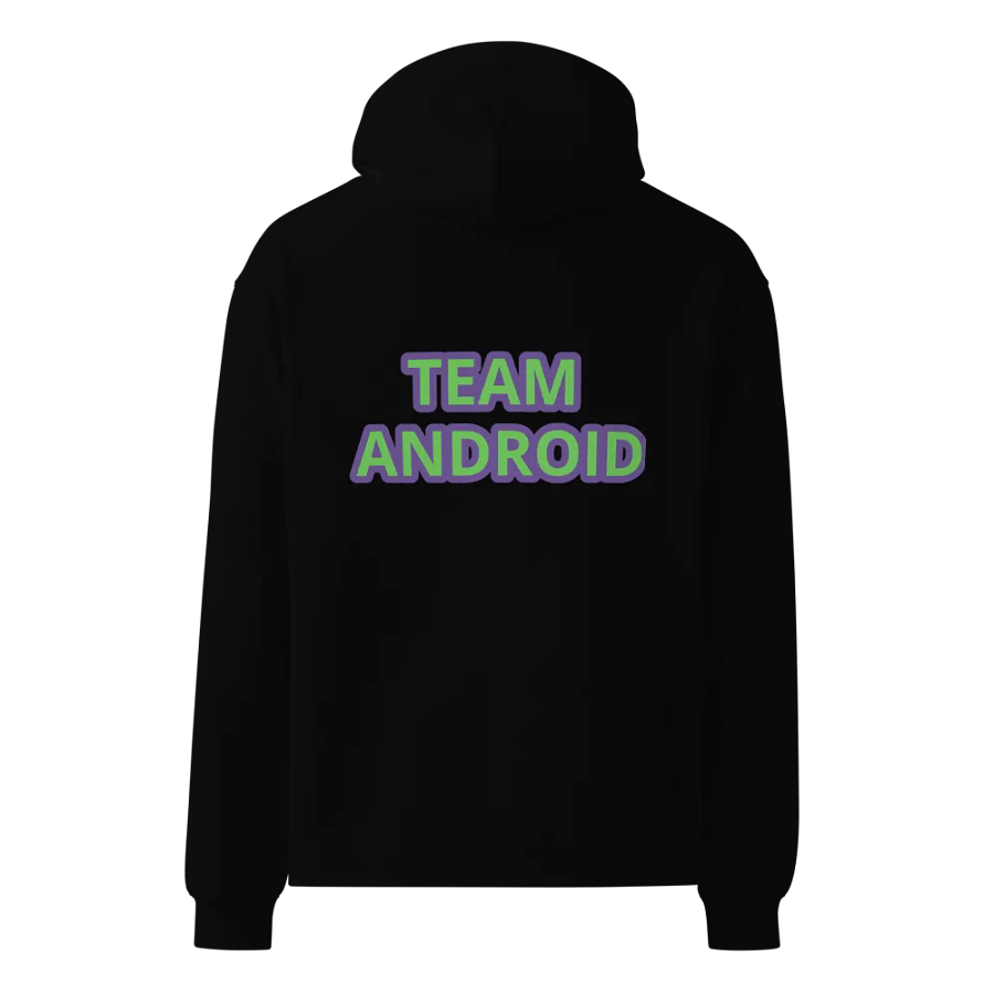 Purple and Green KingAndroid Hoodie product image (10)
