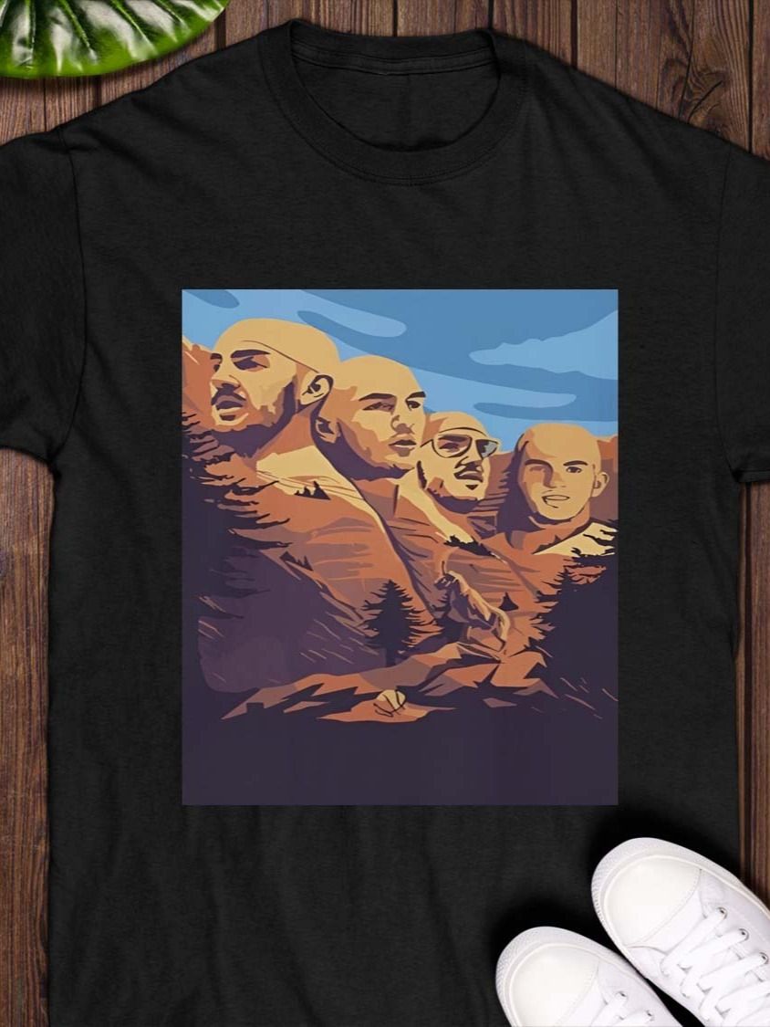 Caruso Mount Rushmore T-Shirt product image (1)