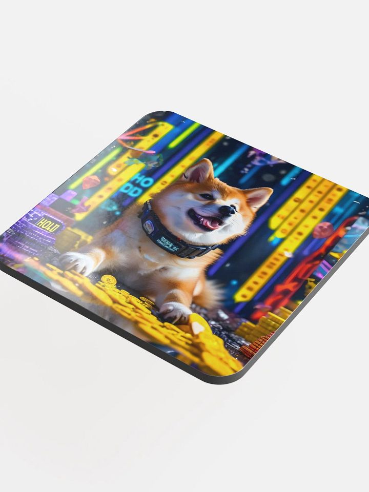 Shiba's Cosmic Coin Coaster product image (1)