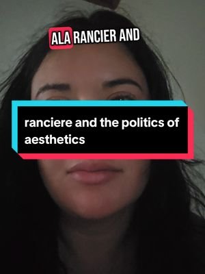what's going on with the Marjorie Taylor green AOC discourse. like what??? let's look at Ranciere here #aoc #politicsnotaesthetics 