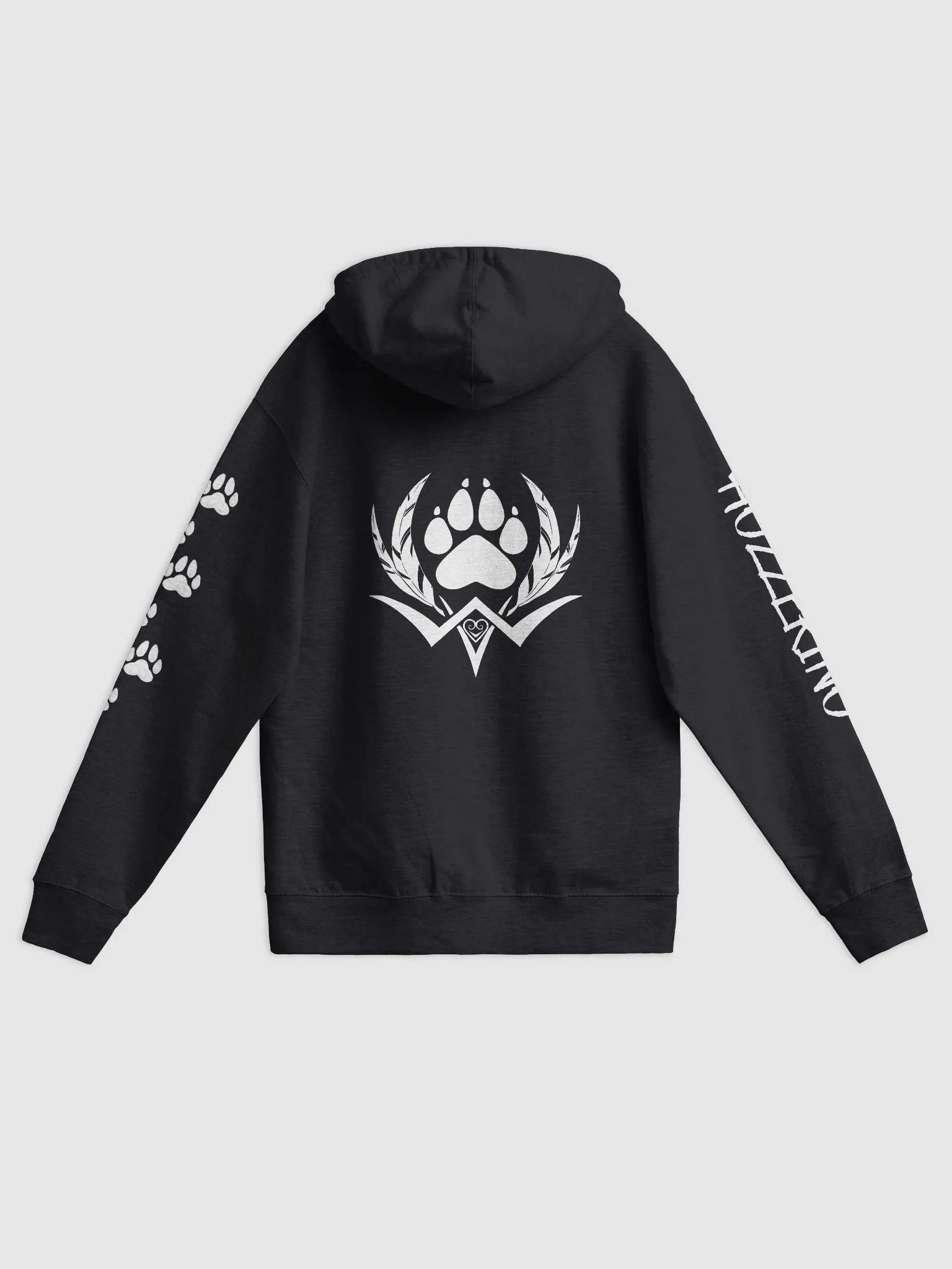 Hozzerino Logo Zip Hoodie Dark product image (2)