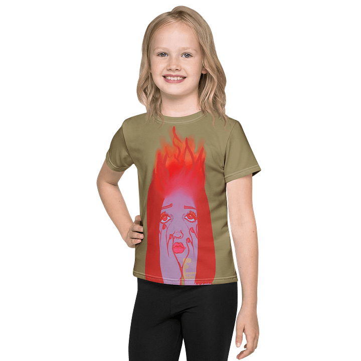 "Up in Flames" Kid's Tee product image (1)