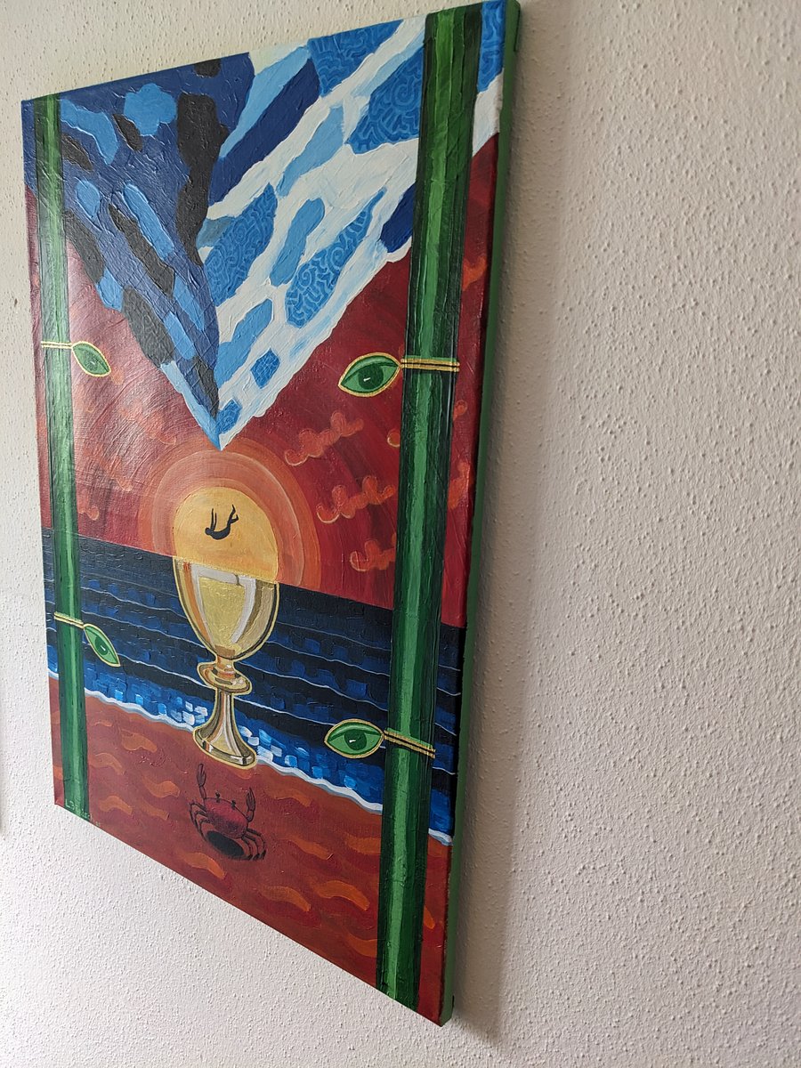 'The Metaphysician's Fall' Painting product image (5)