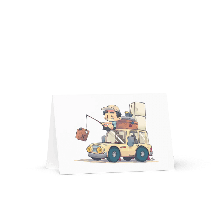 Go Go My Car | Greeting Card product image (1)