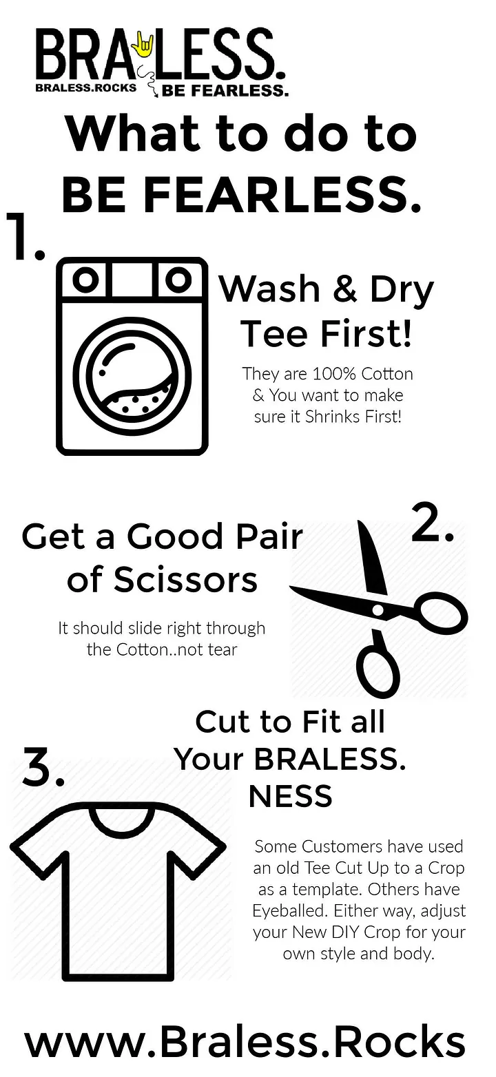 The Original Braless. DIY Crop product image (2)