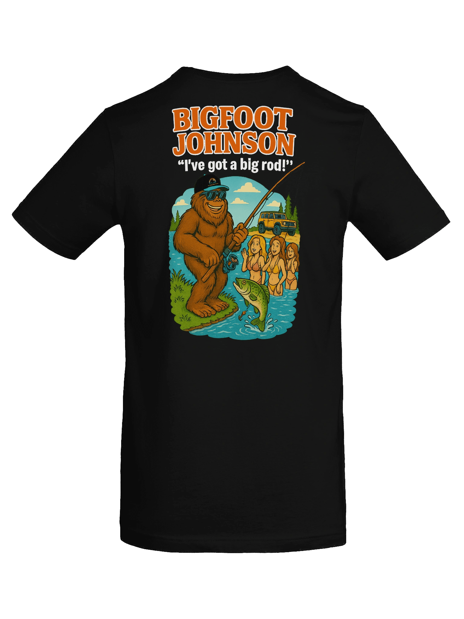 Bigfoot Johnson Big Rod Tee (Black) product image (8)