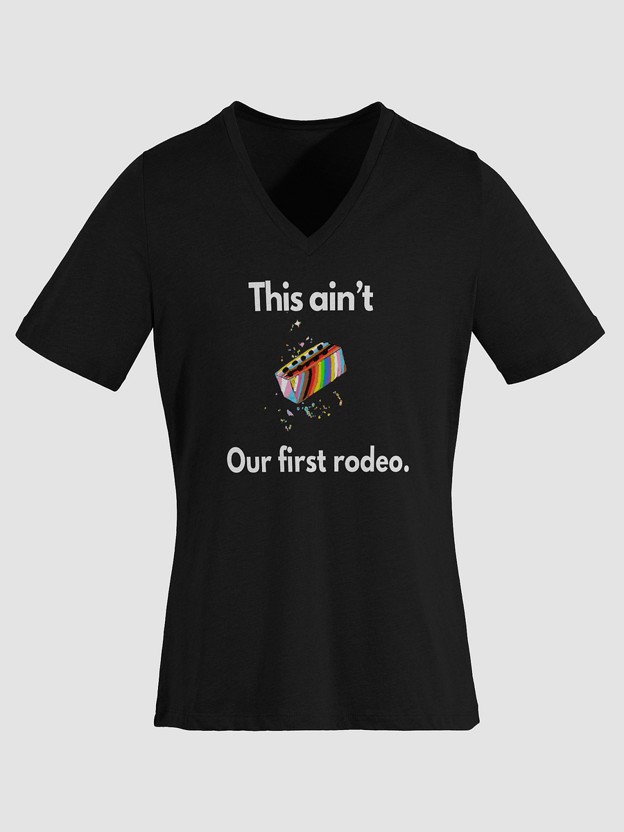 This Ain't Our First Rodeo Relaxed V-Neck Tee product image (12)