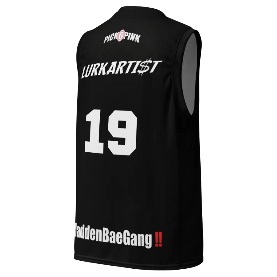 Madden Bae Jersey 👨‍🎨 (Black + White Logo) product image (12)