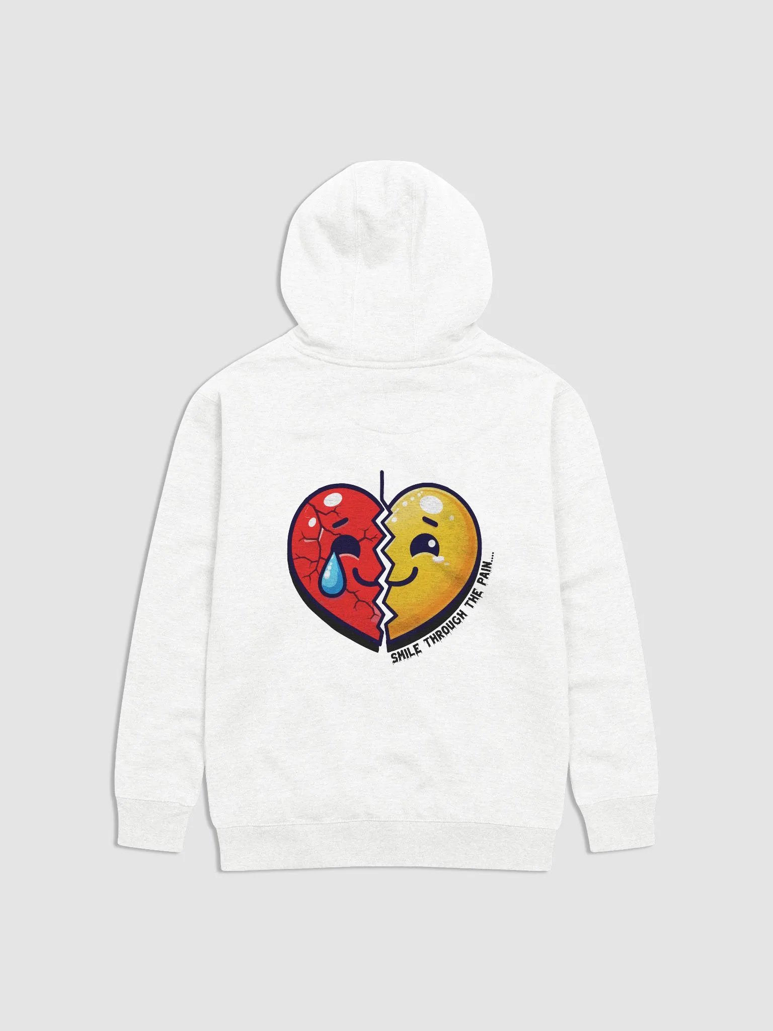 Pain hoodie (white) product image (2)