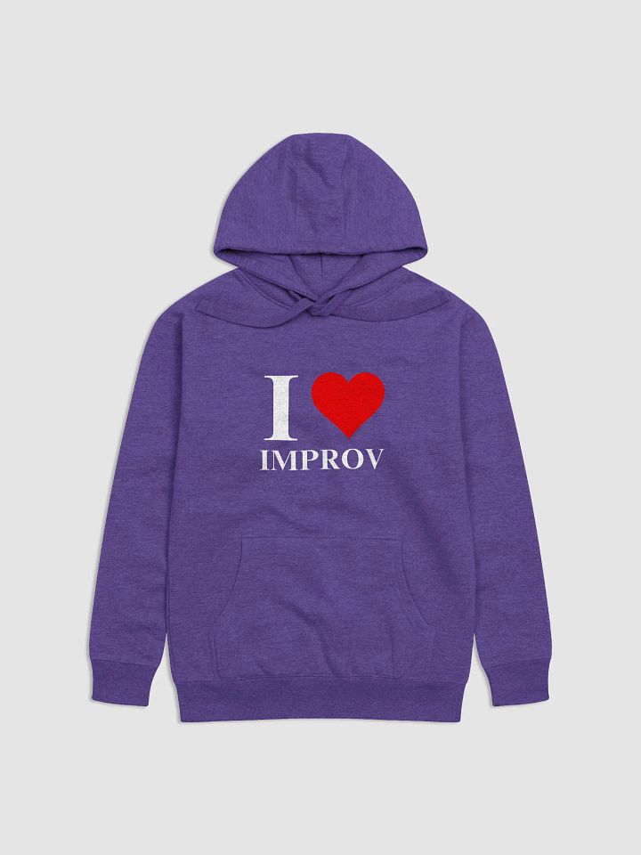 I Love Improv Hoodie product image (1)
