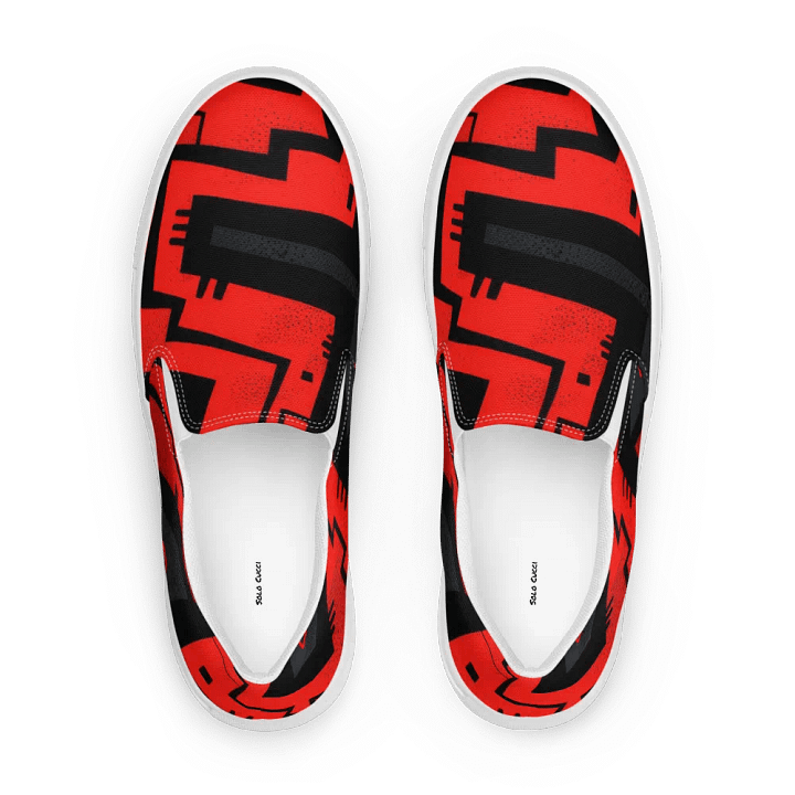Red Splash Slip-Ons product image (2)