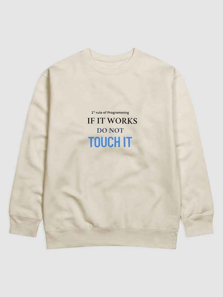 Rule of Programming Sweatshirt product image (2)