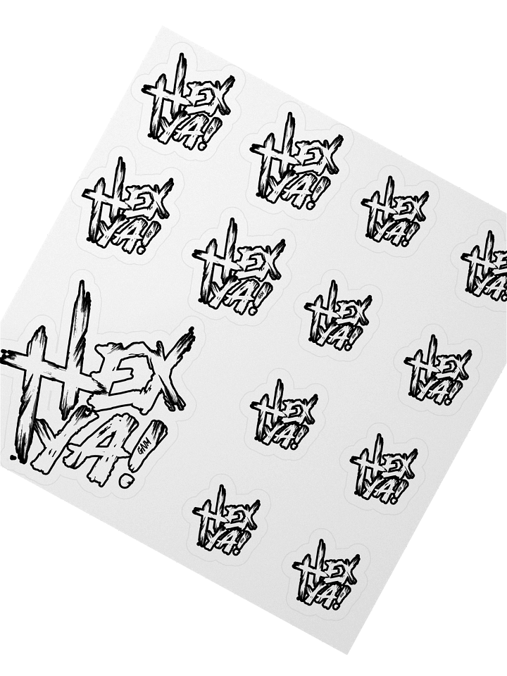 HexYa! Sticker Sheet product image (2)