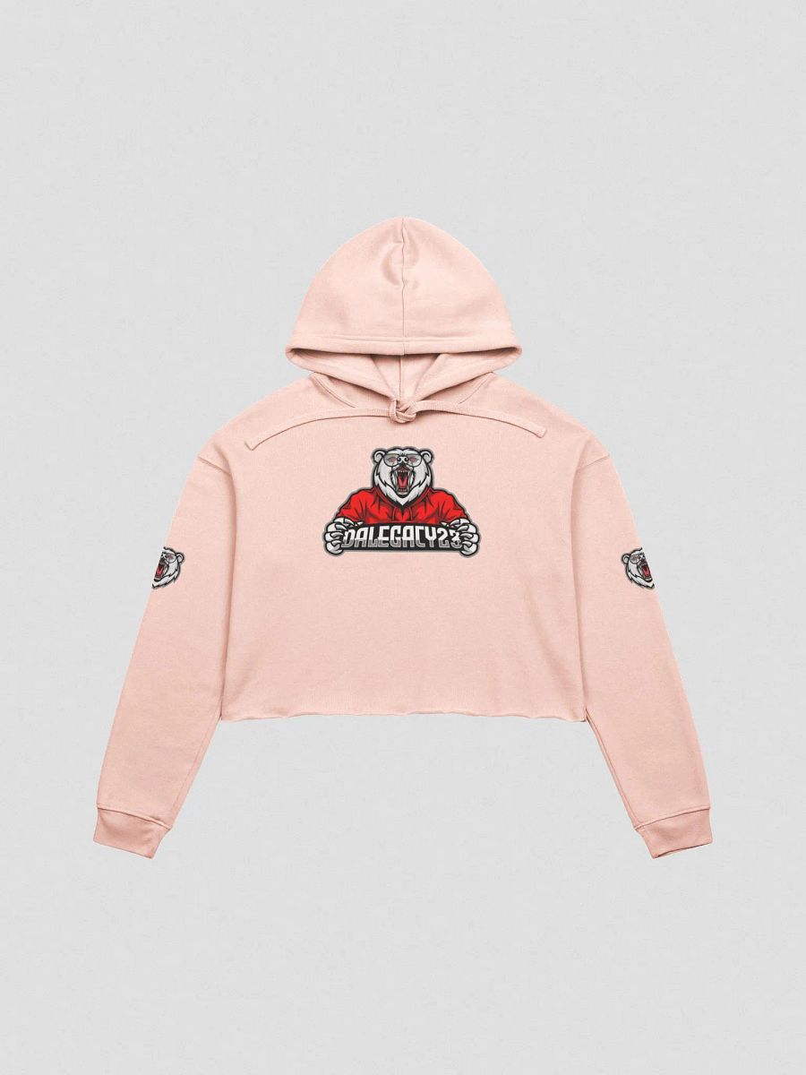 DaLegacy23 White Logo Crop Hoodie product image (1)