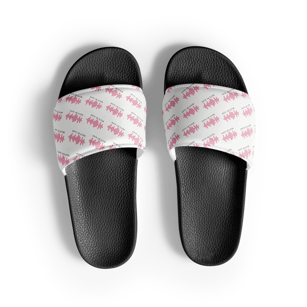 Diagonal Text Pattern Slides for Men by Beats By Alan product image (3)