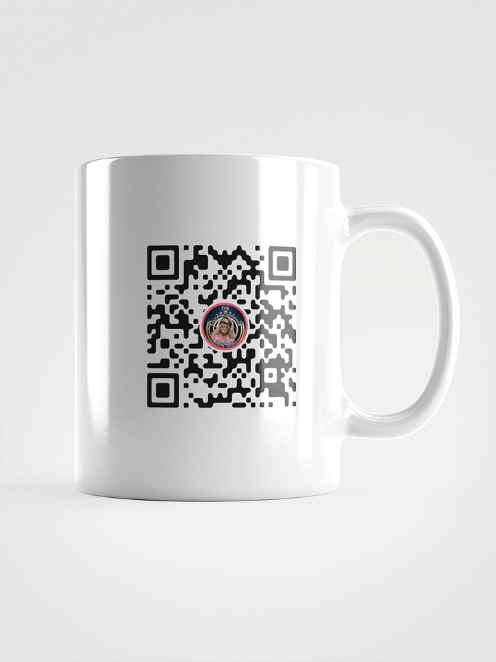 Cyntwhatsgoingon HYPE ME UP White Glossy Mug product image (2)
