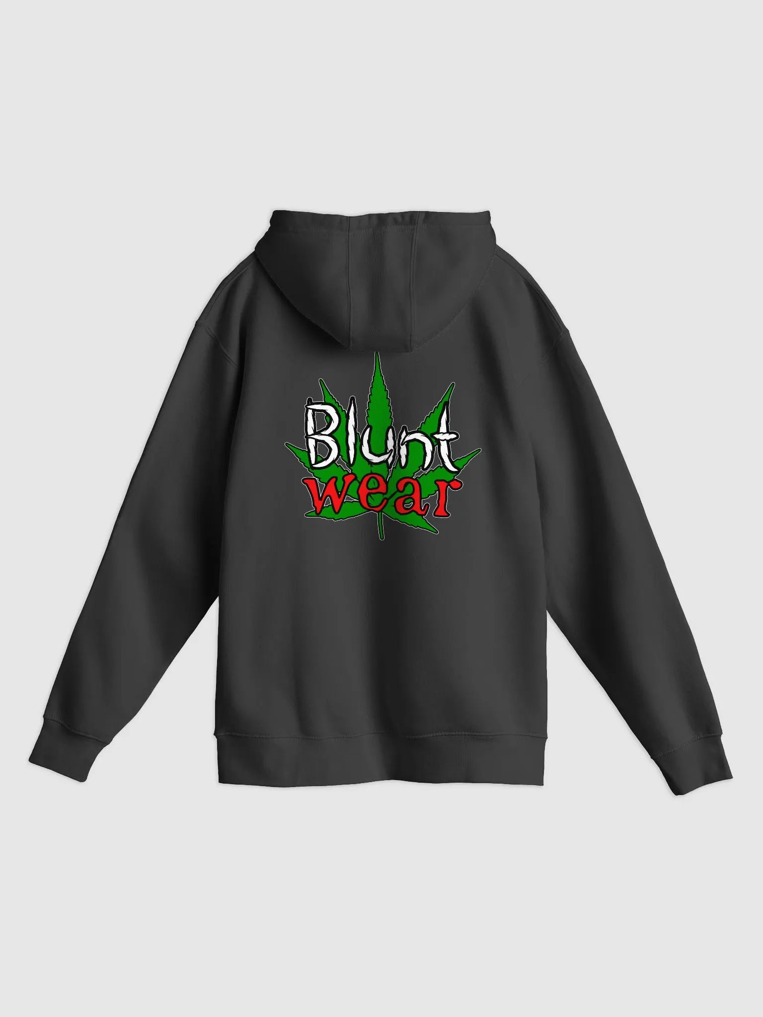 Cannabis Shoes w Back Black Hoodie product image (3)
