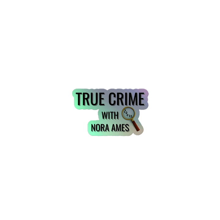 True Crime Holo Sticker product image (1)