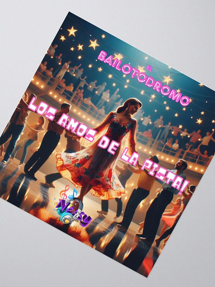 Sticker sencillo Los Amos de la Pista product image (5)