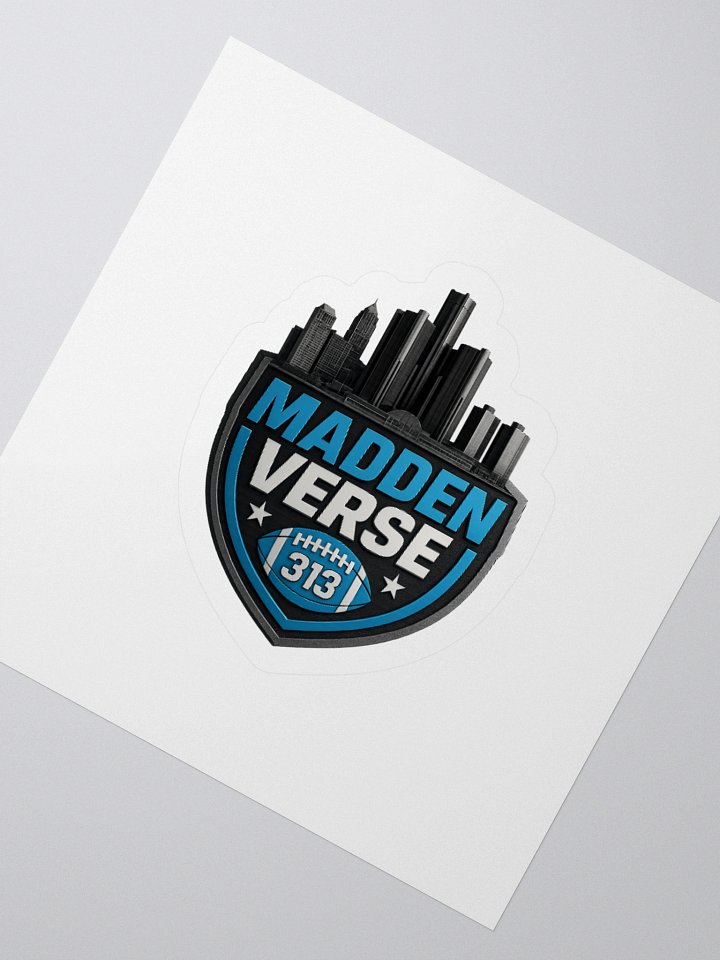 MADDEN VERSE 313 DETROIT CITYSCAPE STICKER product image (2)